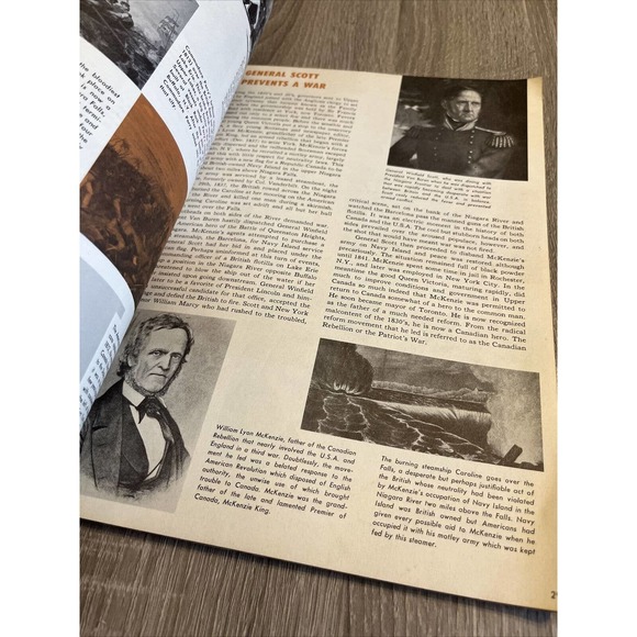 A Picture History Of Niagara Raymond Yates Paperback 1953 Henry Stewart Pub. - Picture 10 of 16